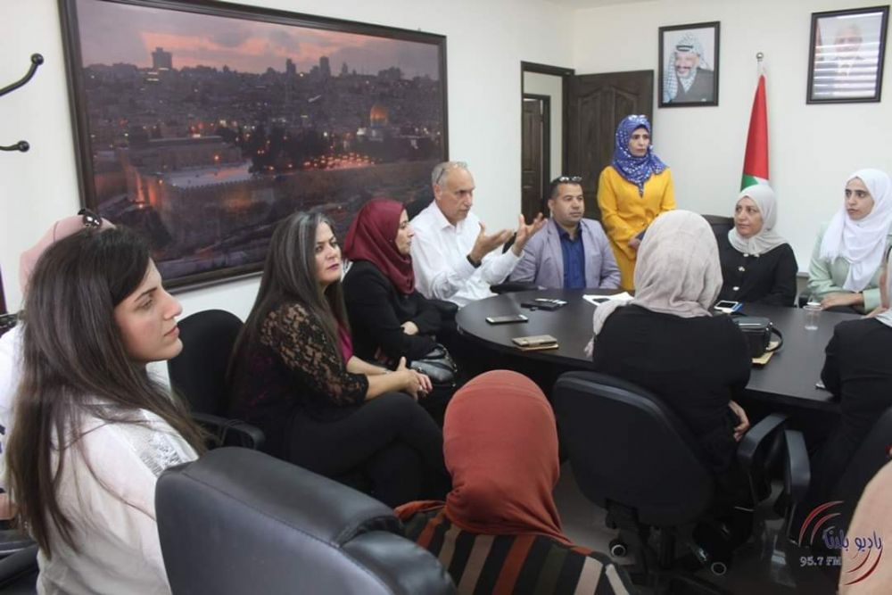 يبوس والحكم المحلي في بيت لحم ينظمان ورشة "إدارة الحملات الانتخابية"